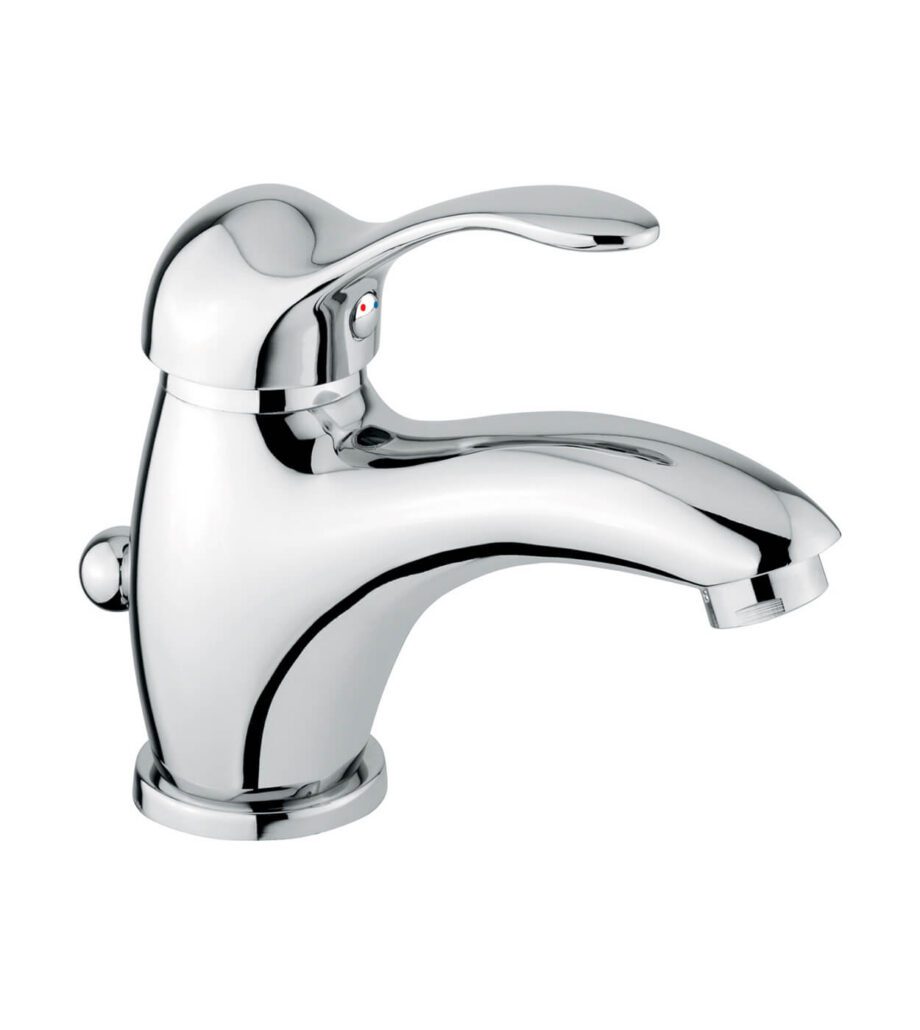 Basin mixer Emmevi Melody 11003 with pop-up waste, chrome Basin mixer Emmevi Melody 11003 with pop-up waste