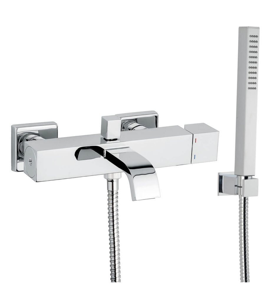 Bath mixer Emmevi Siris 47001, chrome, lever without stem, mixer + shower set Bath mixer Emmevi Siris 47001 – 2