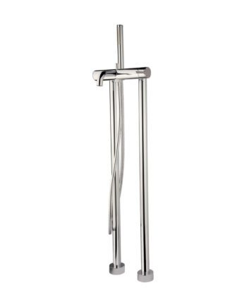 Bath mixer on floor columns Emmevi Filobrass 8500128 with hand shower