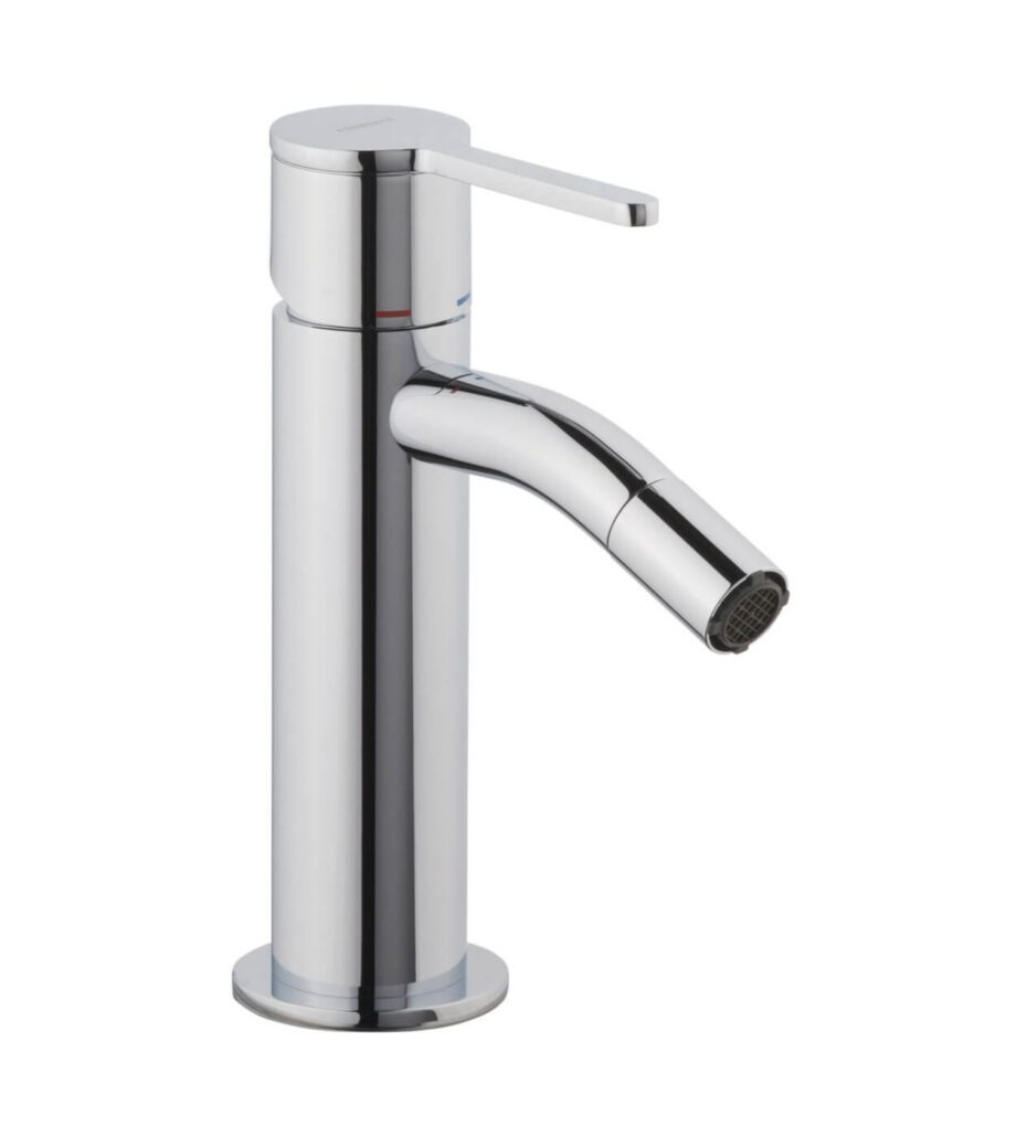 Bidet mixer Emmevi Filobrass 85004 with click-clack waste, chrome Bidet mixer Emmevi Filobrass 85004 with click-clack waste