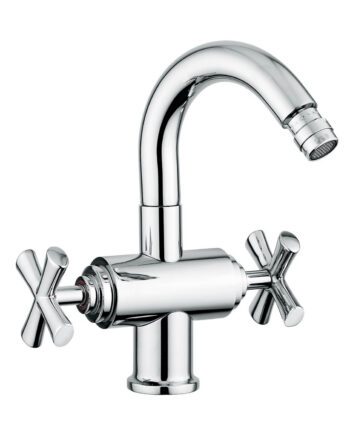 Bidet mixer Emmevi Spirit New 31004 with pop-up waste