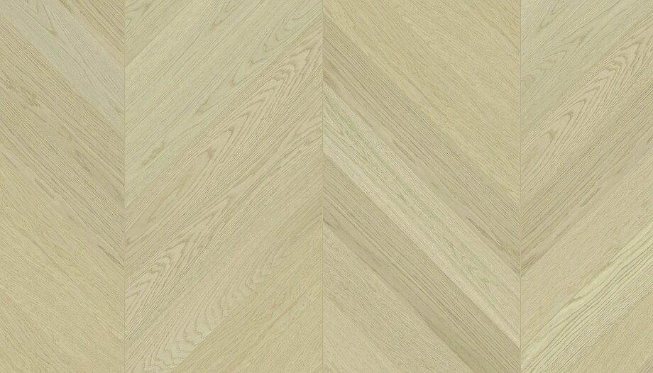 Chevron parquet oak natur brushed bevelled white matt lacquer Chevron parquet oak natur brushed bevelled white matt lacquer