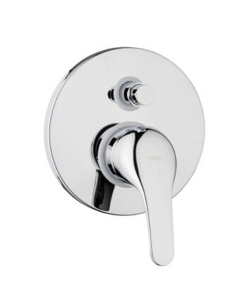 Concealed shower mixer Emmevi Ambra 9019, 2 outlets, push-button