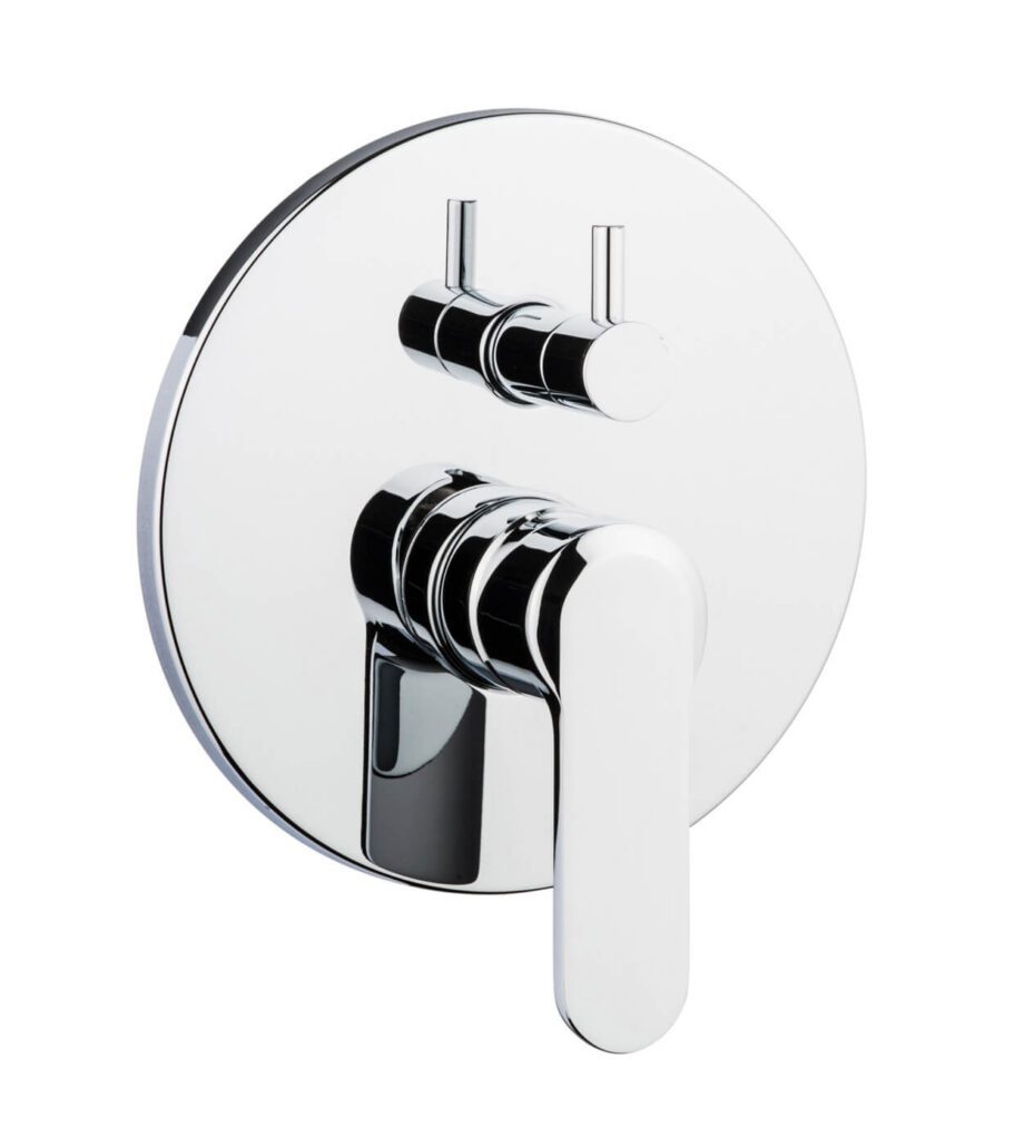 Concealed shower mixer Emmevi Nefer 77029, 3 outlets, chrome Concealed shower mixer Emmevi Nefer 77029, 3 outlets