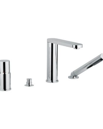 Deck-mounted bath mixer Emmevi Ade 78120, 4 holes
