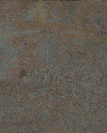 Roostes metalli efektiga portselanplaat Dune Diurne Oxide, 20x20 cm, 9 mm, roostepruun