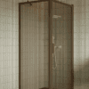 Shower enclosure Hietakari Bläk 755 New York, Mocha frame, bronze tinted glass Shower enclosure Hietakari Bläk 755 New York, Mocha frame, bronze tinted glass