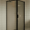 Shower enclosure Hietakari Bläk 755 New York, black frame, bronze tinted glass Shower enclosure Hietakari Bläk 755 New York, black frame, bronze tinted glass