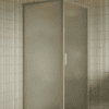Shower enclosure Hietakari Bläk 755 New York, Sand frame, satin frosted glass Shower enclosure Hietakari Bläk 755 New York, Sand frame, satin frosted glass
