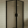 Shower enclosure Hietakari Bläk 757 New York, black frame, bronze tinted glass Shower enclosure Hietakari Bläk 757 New York, black frame, bronze tinted glass