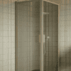 Shower enclosure Hietakari Bläk 757 New York, Sand frame, grey tinted glass Shower enclosure Hietakari Bläk 757 New York, Sand frame, grey tinted glass