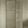 Shower enclosure Hietakari Bläk 760 Tokyo, Sand frame, reeded glass Shower enclosure Hietakari Bläk 760 Tokyo, Sand frame, reeded glass