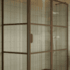 Shower enclosure Hietakari Bläk 761 Tokyo, Mocha frame, clear glass Shower enclosure Hietakari Bläk 761 Tokyo, Mocha frame, clear glass
