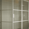 Shower enclosure Hietakari Bläk 763 Tokyo, hinged door + hinged door with fixed part