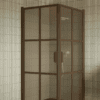 Shower enclosure Hietakari Bläk 767 Paris, Mocha frame, bronze tinted glass Shower enclosure Hietakari Bläk 767 Paris, Mocha frame, bronze tinted glass