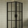 Shower enclosure Hietakari Bläk 767 Paris, black frame, clear glass Shower enclosure Hietakari Bläk 767 Paris, black frame, clear glass