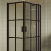 Shower enclosure Hietakari Bläk 768 Paris, Cocoa frame, satin frosted glass Shower enclosure Hietakari Bläk 768 Paris, Cocoa frame, satin frosted glass
