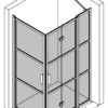 Shower enclosure Hietakari Bläk 897 Tokyo, hinged door + folding door with fixed part – 3