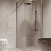 Shower enclosure Hietakari Forma 368, fixed wall + hinged door – 7