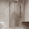 Shower enclosure Hietakari Forma 369, Sand frame, super bright glass Shower enclosure Hietakari Forma 369, Sand frame, super bright glass