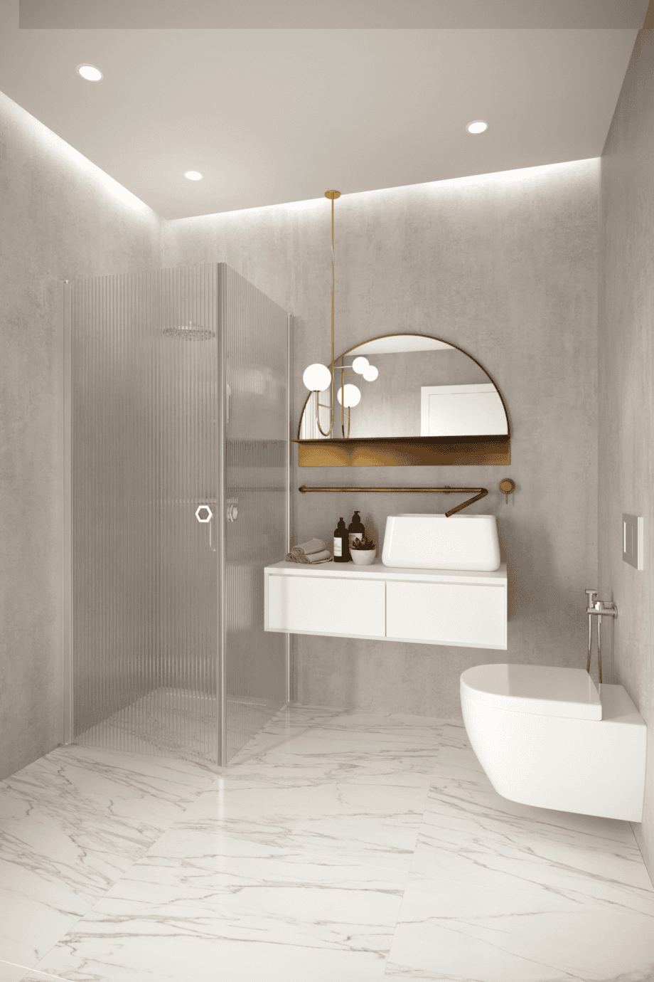 Shower enclosure Hietakari Forma 372, aluminium frame, reeded glass Shower enclosure Hietakari Forma 372, aluminium frame, reeded glass
