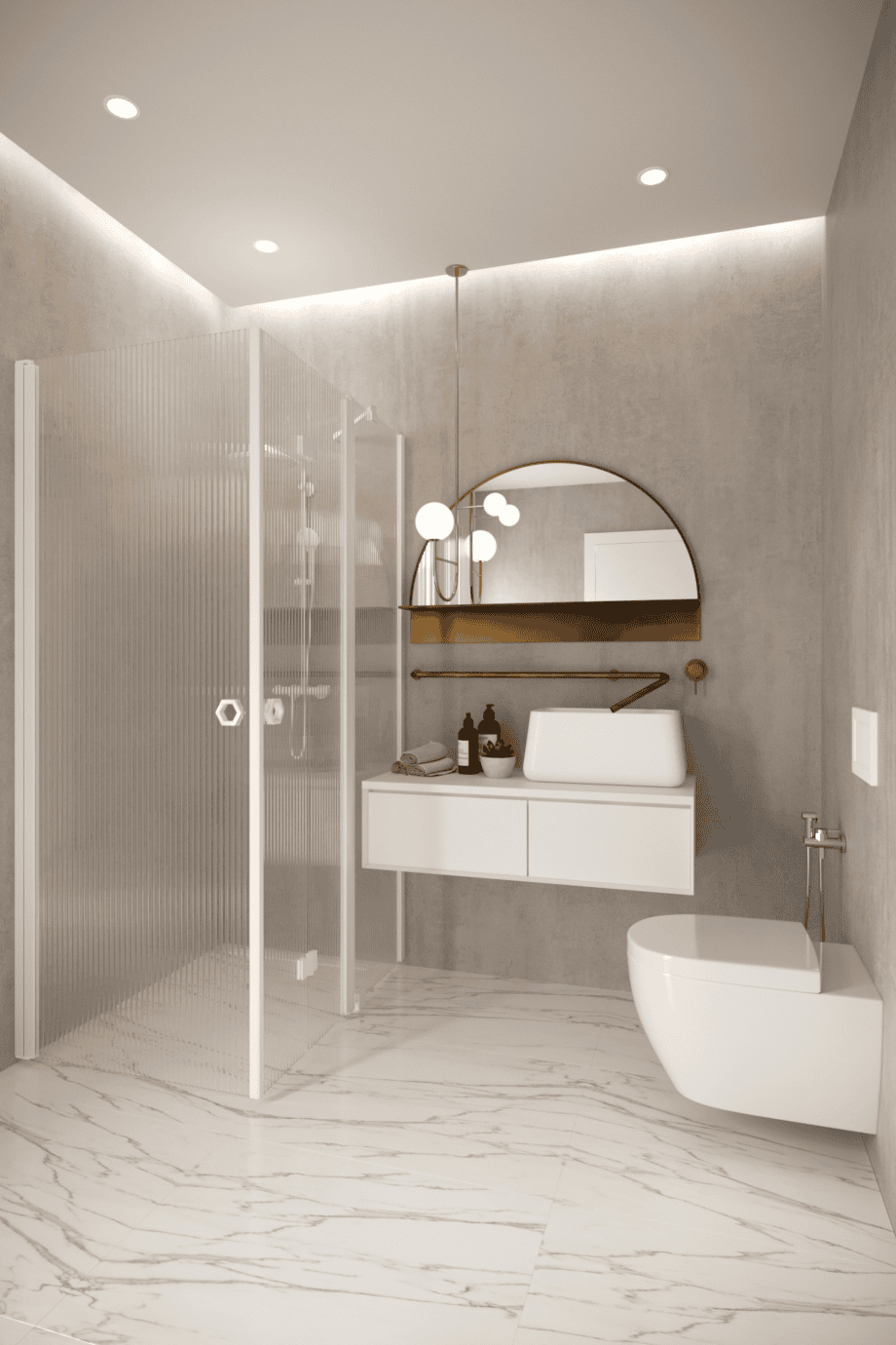 Shower enclosure Hietakari Forma 375, white frame, clear glass Shower enclosure Hietakari Forma 375, white frame, clear glass