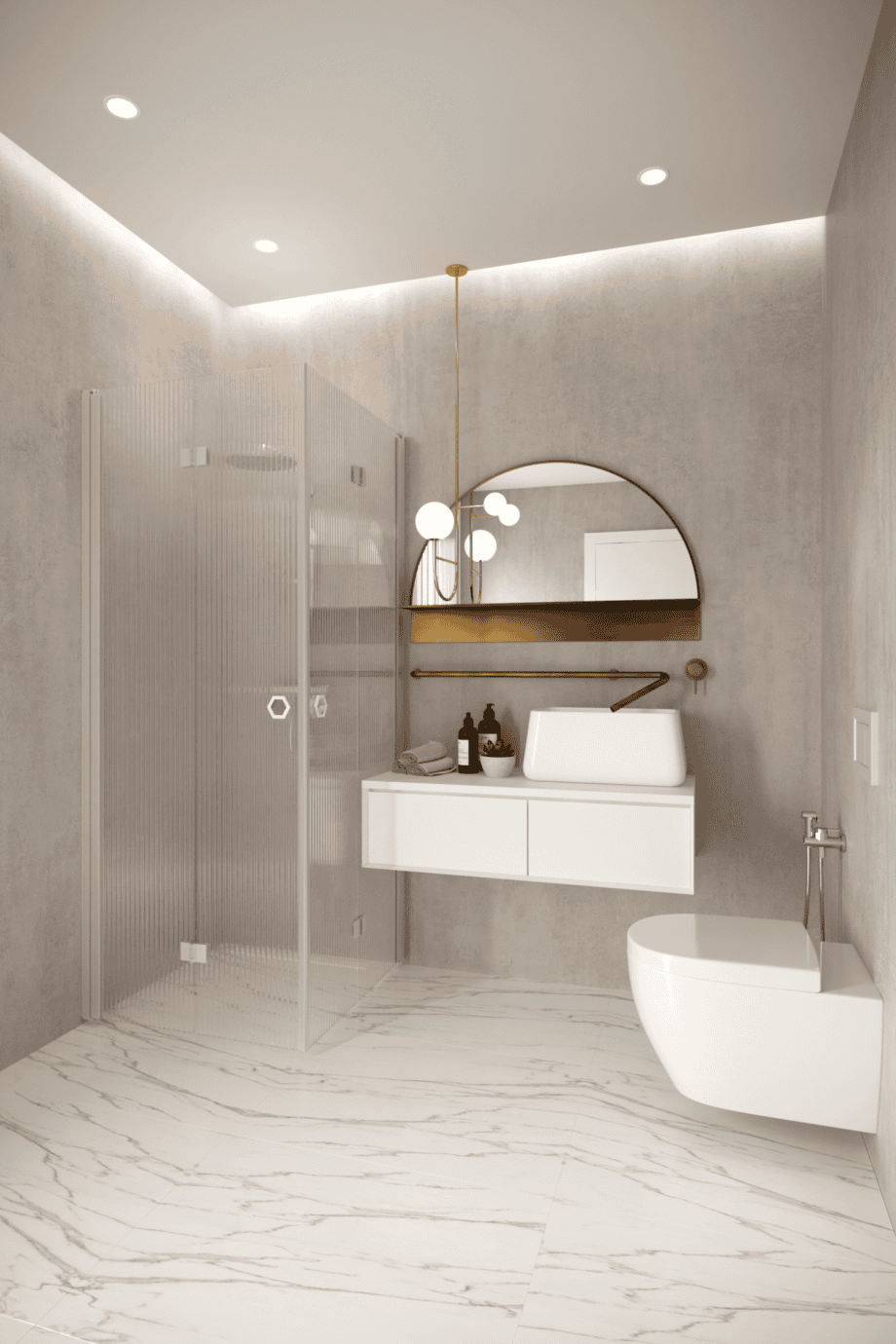 Shower enclosure Hietakari Forma 376, aluminium frame, reeded glass Shower enclosure Hietakari Forma 376, aluminium frame, reeded glass
