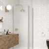 Shower enclosure Hietakari Infinia 251, aluminium frame, satin frosted glass Shower enclosure Hietakari Infinia 251, aluminium frame, satin frosted glass