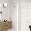 Shower enclosure Hietakari Infinia 251, white frame, satin frosted glass Shower enclosure Hietakari Infinia 251, white frame, satin frosted glass