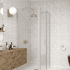 Shower enclosure Hietakari Infinia 254, aluminium frame, clear glass Shower enclosure Hietakari Infinia 254, aluminium frame, clear glass