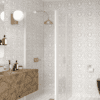 Shower enclosure Hietakari Infinia 254, white frame, clear glass Shower enclosure Hietakari Infinia 254, white frame, clear glass