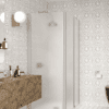 Shower enclosure Hietakari Infinia 257, aluminium frame, satin frosted glass Shower enclosure Hietakari Infinia 257, aluminium frame, satin frosted glass