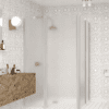 Shower enclosure Hietakari Infinia 262, aluminium frame, satin frosted glass Shower enclosure Hietakari Infinia 262, aluminium frame, satin frosted glass