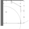 Shower enclosure Hietakari Vetro 545 – dimension drawing Shower enclosure Hietakari Vetro 545 – dimension drawing