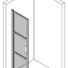Hinged shower door Hietakari Bläk 735 Tokyo – 3