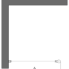 Shower screen with fixed front post Hietakari Infinia 112 – 2