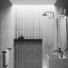Fixed shower screen Hietakari Infinia 211, aluminium frame, Chinchilla patterned glass Fixed shower screen Hietakari Infinia 211, aluminium frame, Chinchilla patterned glass