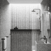 Fixed shower screen Hietakari Infinia 211, aluminium frame, clear glass Fixed shower screen Hietakari Infinia 211, aluminium frame, clear glass