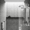 Fixed shower screen Hietakari Infinia 211, black frame, clear glass Fixed shower screen Hietakari Infinia 211 – 5