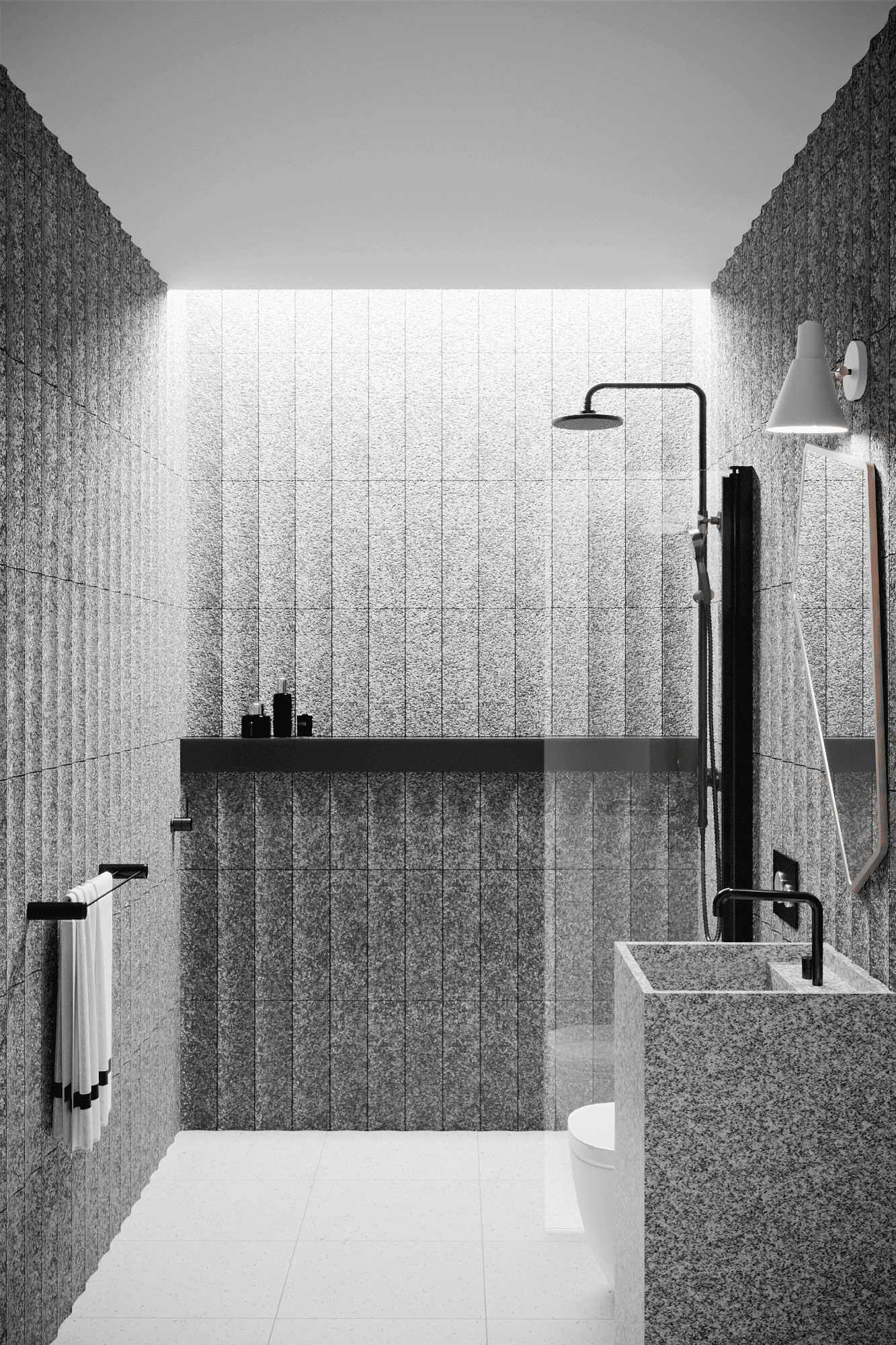 Hinged shower door Hietakari Infinia 212 – 5