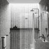 Folding shower screen with fixed part Hietakari Infinia 215, aluminium frame, clear glass Folding shower screen with fixed part Hietakari Infinia 215 – 4