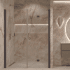 Alcove shower screen Hietakari Forma 322, hinged door + folding door – view 9 Alcove shower screen Hietakari Forma 322, hinged door + folding door – 9