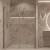 Alcove shower screen Hietakari Forma 322, hinged door + folding door – view 8 Alcove shower screen Hietakari Forma 322, hinged door + folding door – 8