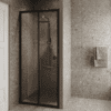 Alcove shower screen Hietakari Forma 462, fixed wall + sliding door – view 5 Alcove shower screen Hietakari Forma 462, fixed wall + sliding door – 5