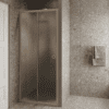 Alcove shower screen Hietakari Forma 462, Sand frame, super bright satin glass Alcove shower screen Hietakari Forma 462, Sand frame, super bright satin glass