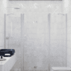 Alcove shower screen Hietakari Infinia 240, aluminium frame, clear glass Alcove shower screen Hietakari Infinia 240, fixed wall + folding door with fixed part – 4