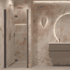 Folding shower door with wall magnet Hietakari Forma 383 – view 9 Folding shower door with wall magnet Hietakari Forma 383 – 9