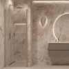 Folding shower door with wall magnet Hietakari Forma 383 – view 7 Folding shower door with wall magnet Hietakari Forma 383 – 7