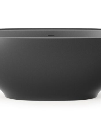 Freestanding Bath PAA DOLCE 180x90 cm, Black Graphite