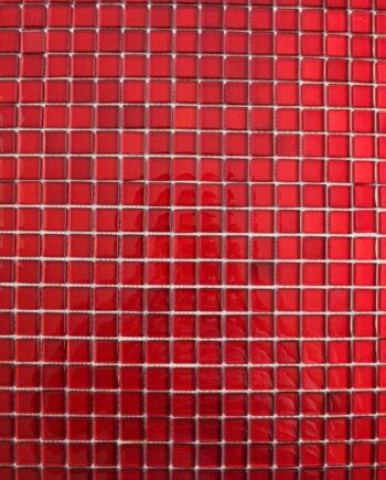 Glass mosaic Nr. 94, 30x30 cm, 8 mm, red